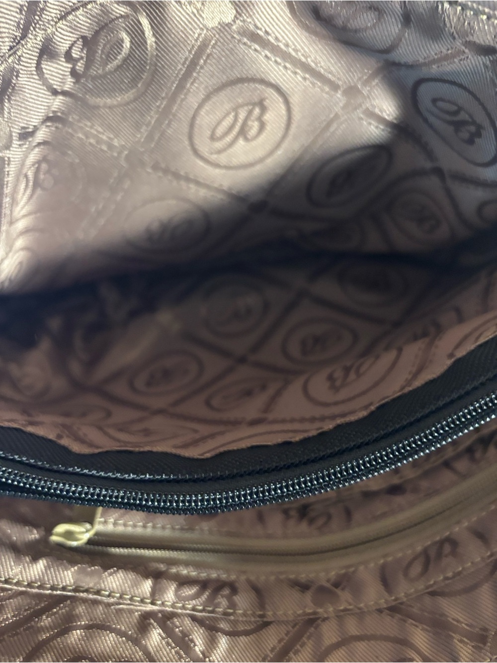 Brighton vintage faux python and nylon purse - Picture 7 of 9